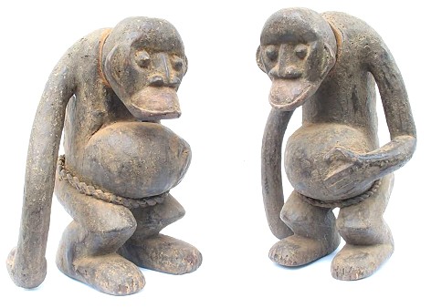 afrikanische Affen - Figuren